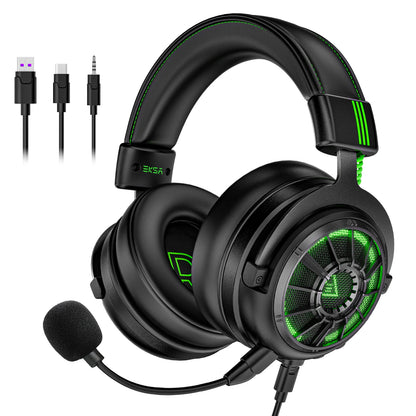 "EKSA StarEngine Pro Gaming Headset with Detachable Microphone and 7.1 Surround Sound"