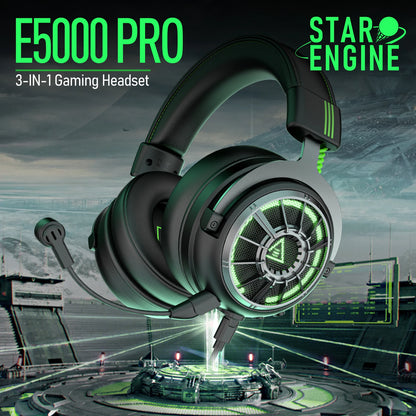 "EKSA StarEngine Pro Gaming Headset with Detachable Microphone and 7.1 Surround Sound"
